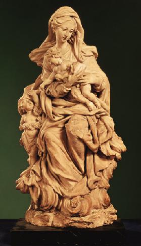 Madonna, Jesus and St. John the Baptist