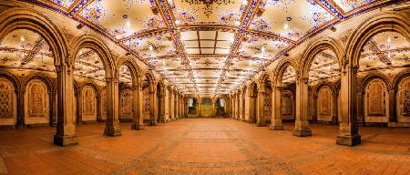 Bethesda terrace  lights