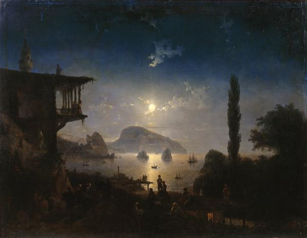 Moonlit Night on the Crimea, Gurzuf