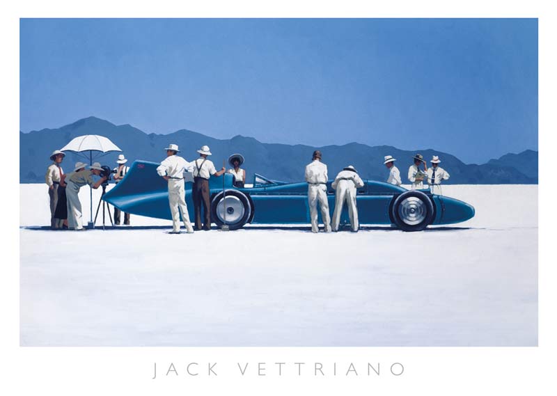 Titulo de la imágen Jack Vettriano - Bluebird at Bonneville