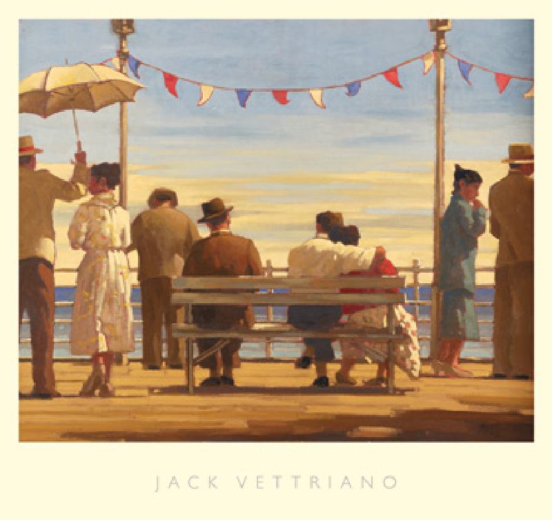 Titulo de la imágen Jack Vettriano - The Pier