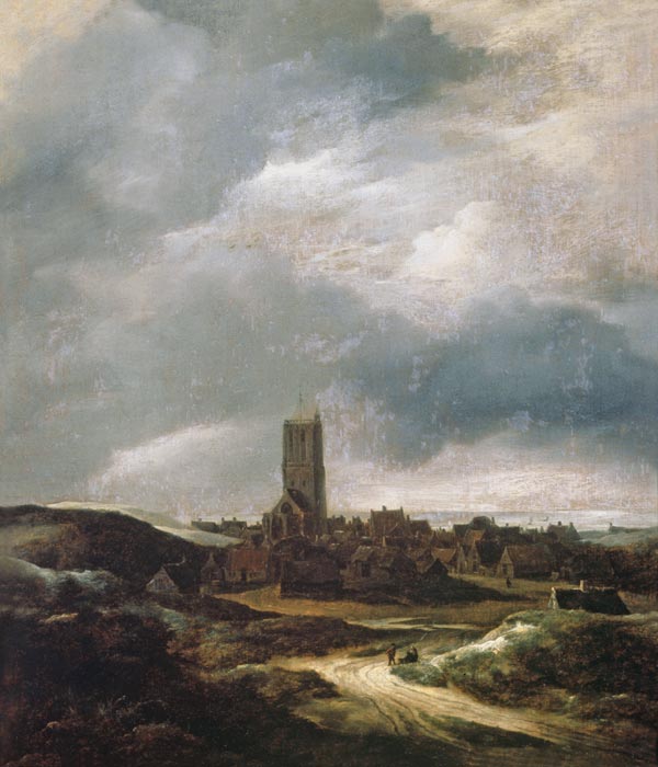 View of Egmond-An-Zee de Jacob Isaacksz van Ruisdael