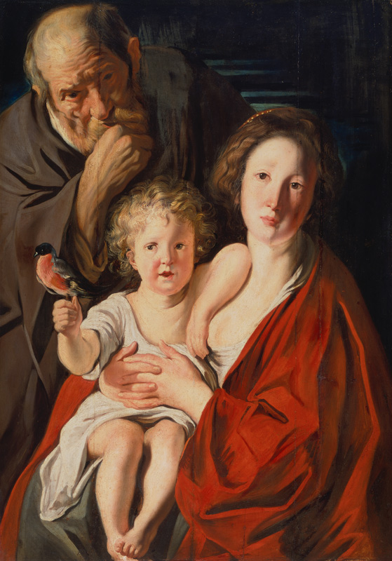 The Holy Family de Jacob Jordaens