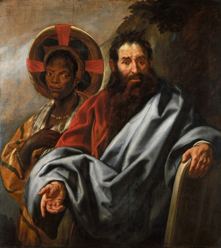 Moses and his Ethiopian wife Zipporah de Jacob Jordaens