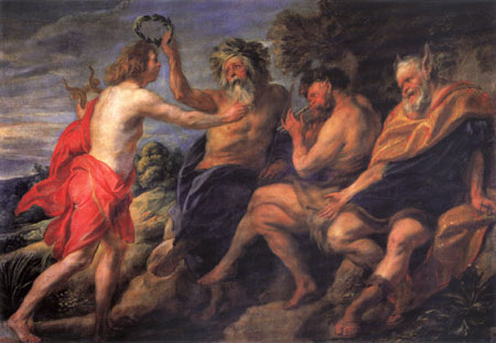 Apollo as a winner about Pan de Jacob Jordaens