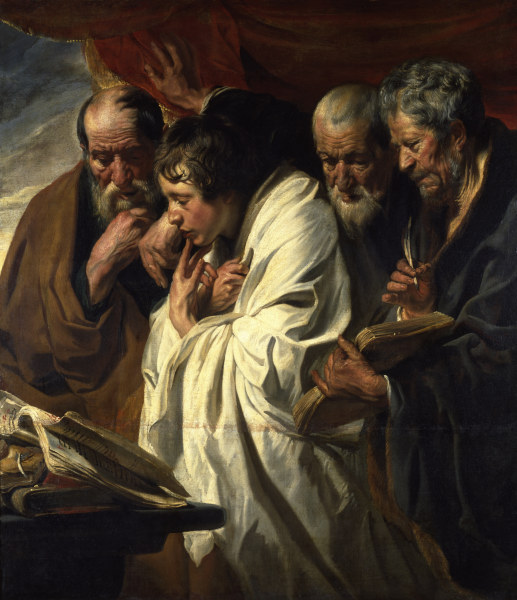 J.Jordaens / The Four Evangelists de Jacob Jordaens