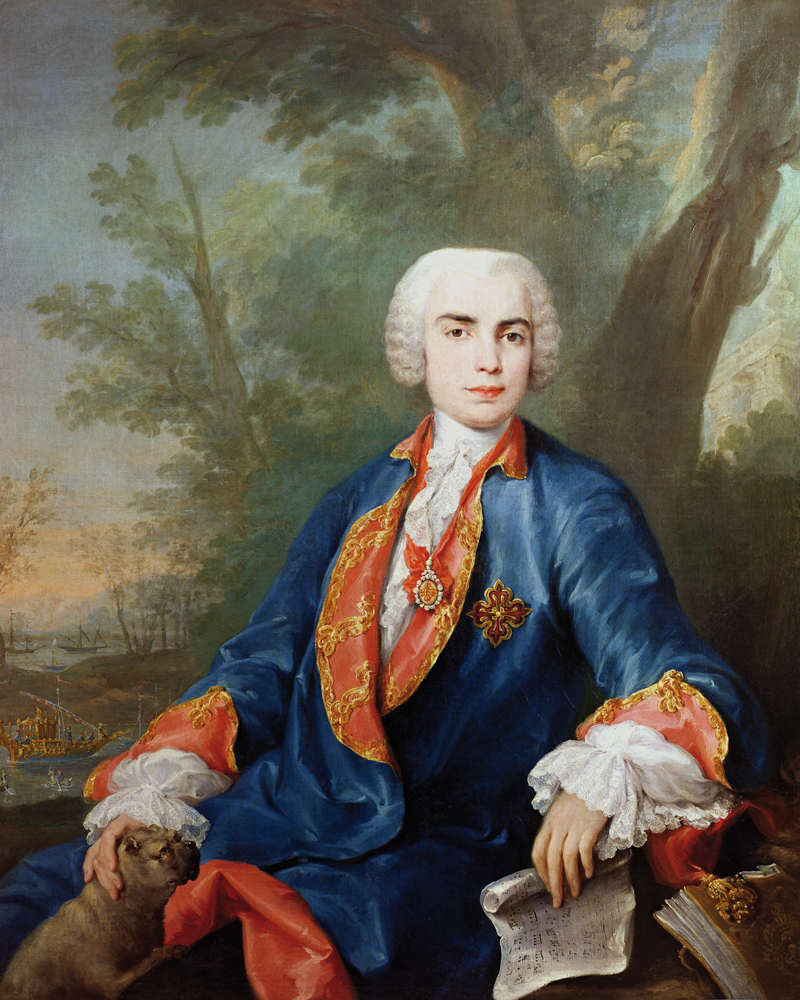 Portrait of Carlo Broschi de Jacopo Amigoni