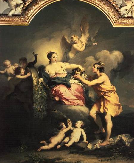 Juno Receives the Head of Argus de Jacopo Amigoni