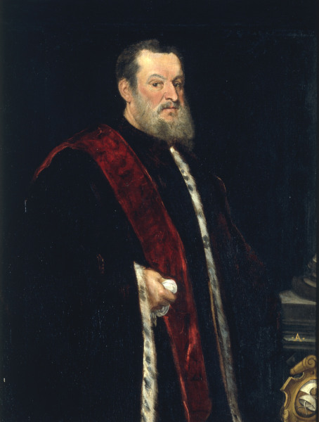 Antonio Cappello / Ptg.Tintoretto / 1561 de Jacopo Robusti Tintoretto