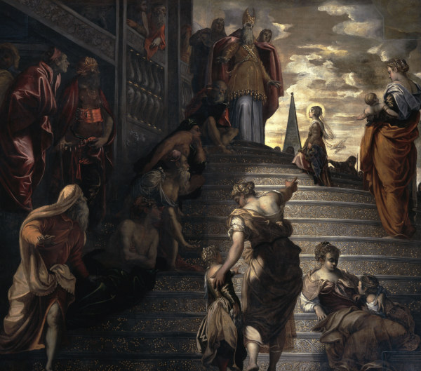 Tintoretto / Mary in the Temple de Jacopo Robusti Tintoretto