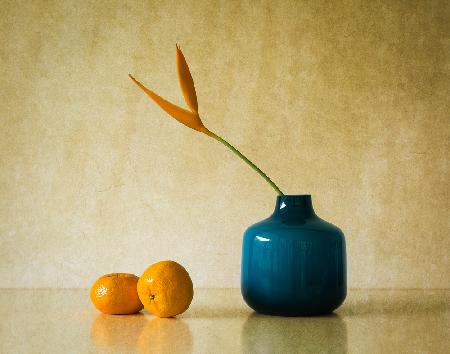 Heliconia and Mandarins