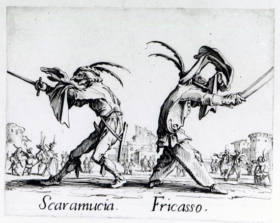 Balli de Sfessania, c.1622 de Jacques Callot