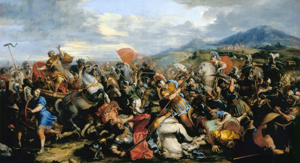The Battle of Gaugamela in 331 BC de Jacques Courtois