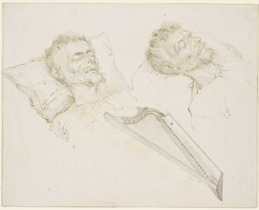 Karel van Mander on his Deathbed de Jacques de Gheyn II