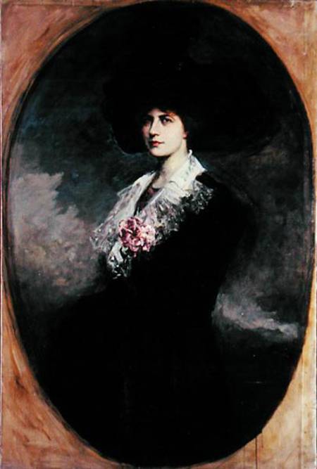 Portrait of a woman de Jacques Fernand Humbert