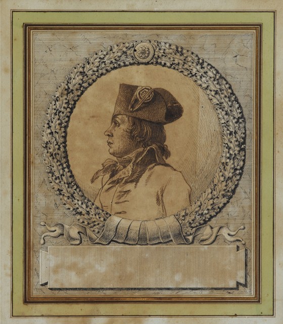 Portrait of Philippe-François-Joseph Le Bas (1762-1794) de Jacques Louis David