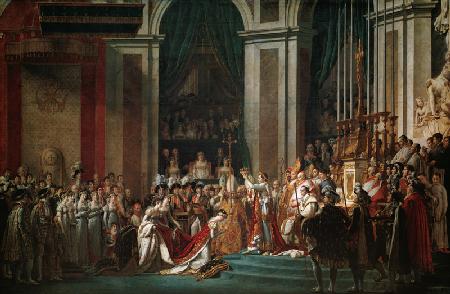 La Emperadora Josefina corona a Napoleón