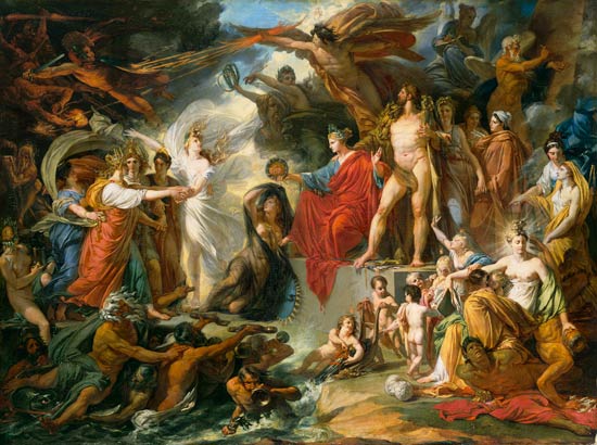 The Triumph of Civilization de Jacques Reattu