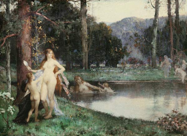 Diana im Bade de Jacques Fernand Hymbert