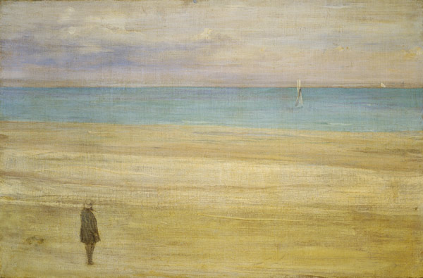 Harmony in blues and silver Trouville de James Abbott McNeill Whistler