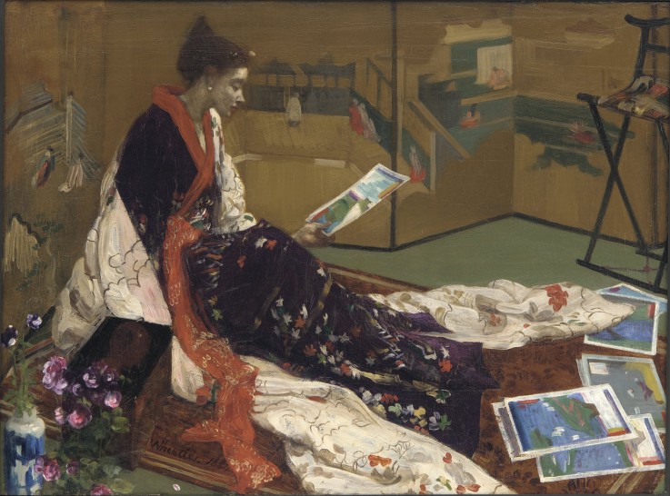 Caprice in Purple and Gold: The Golden Screen de James Abbott McNeill Whistler