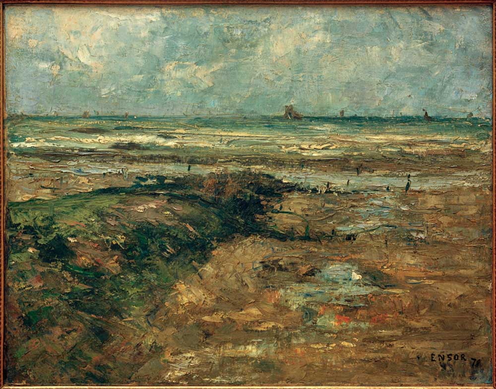 The breakwater de James Ensor