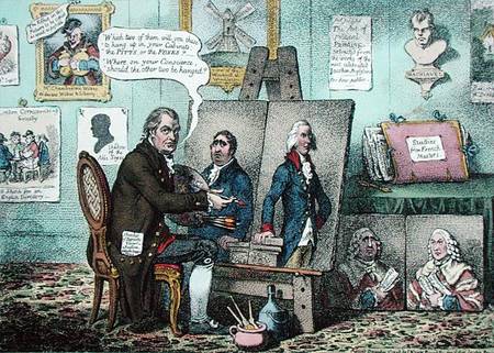 Two Pairs of Portraits, Presented to all the Unbiased Electors of Great Britain, by John Horne Tooke de James Gillray