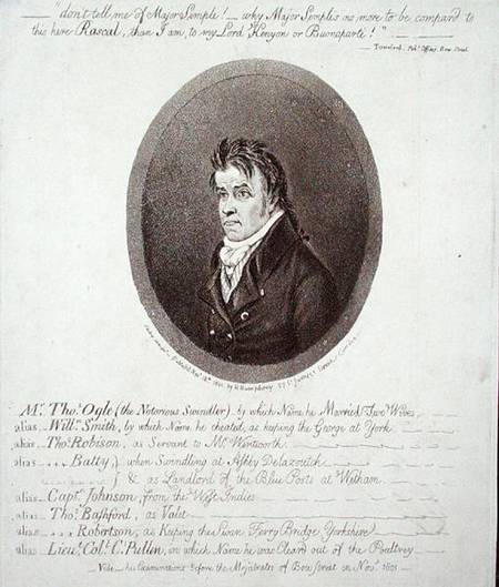 Mr Thomas Ogle de James Gillray