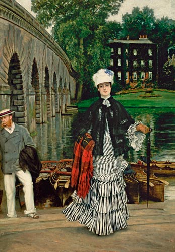 The Return From The Boating Trip de James Jacques Tissot