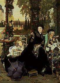 The young widow de James Jacques Tissot