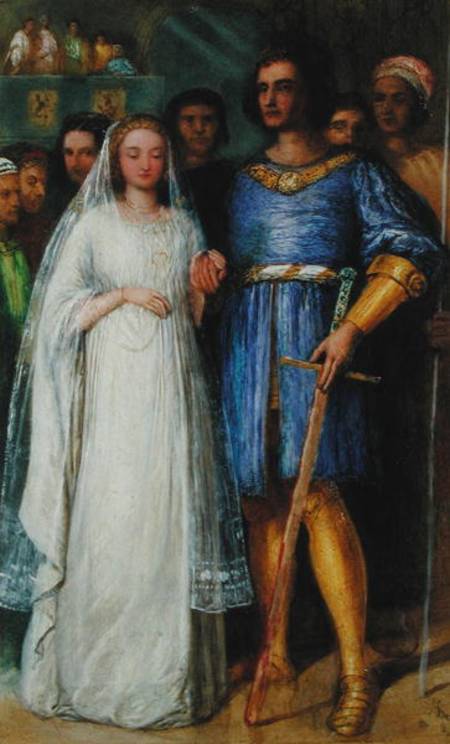 The Knight's Bridal de James Smetham