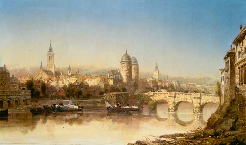 A View of Heidelberg de James Webb