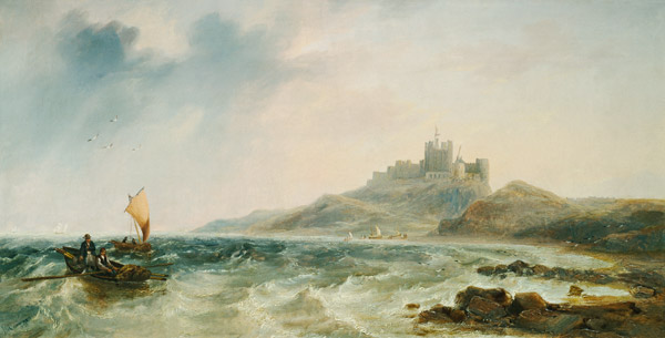 Bamburgh Castle de James Wilson Carmichael