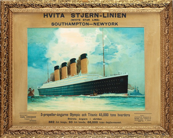 Titanic & Olympic de James Scrimgeour Mann