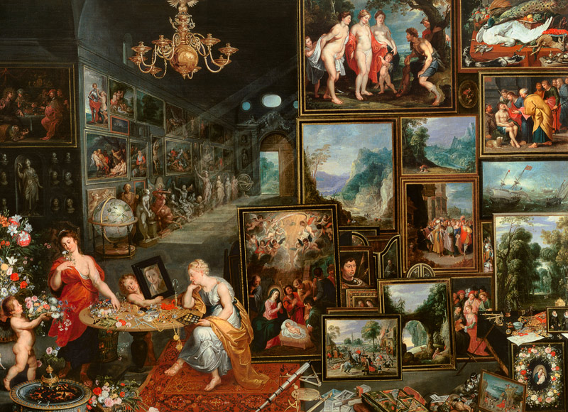 Sight and Smell de Jan Brueghel (El Viejo)