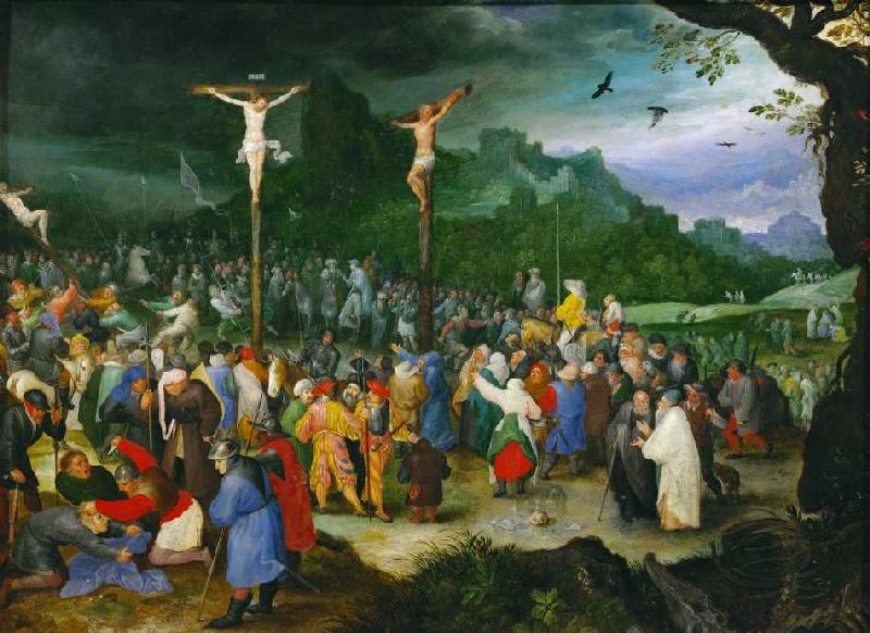 Kreuzigung Christi de Jan Brueghel (El Viejo)