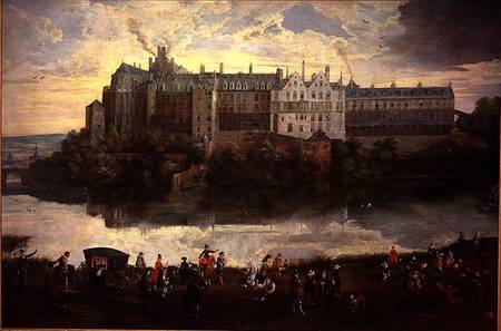 Tervuren Castle in Brussels de Jan Brueghel (El Viejo)