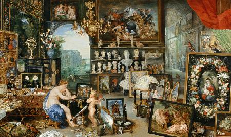 Alegoría de la visión. Realizado con Peter Paul Rubens