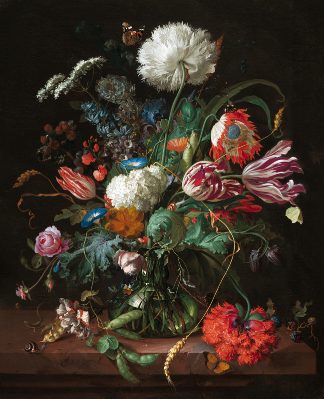 Flower vase de Jan Davidsz de Heem