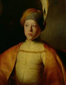 Portrait of a Boy in Persian Dress