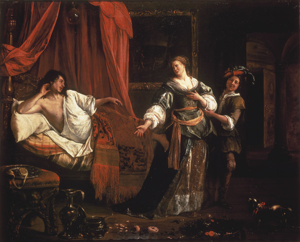 Jan Steen, Amnon and Tamar de Jan Steen