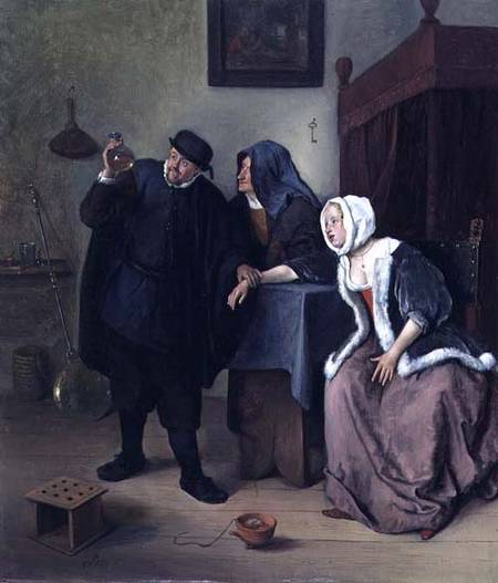 The Physician's Visit de Jan Steen