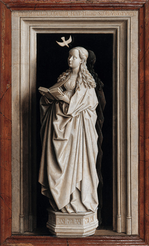 Diptych of the Annunciation de Jan van Eyck