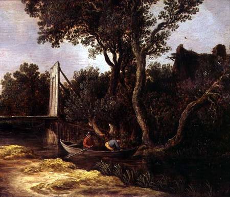 Landscape with Bridge de Jan van Goyen