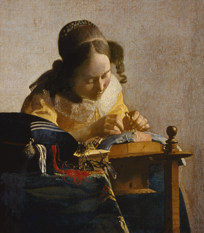 La encajera de Johannes Vermeer