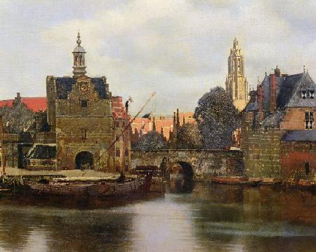 Vista de Delft  c.1660-61  (detail of 113452)