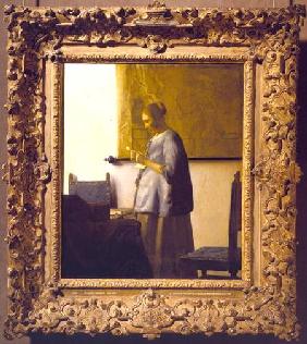 Woman Reading a Letter