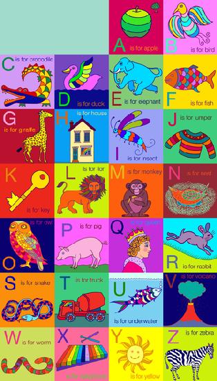 Alphabet for children