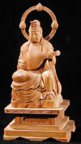 Benzaiten playing a biwa