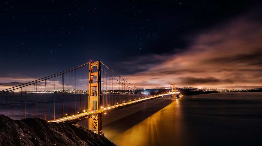 Golden Gate to Stars de Javier De la
